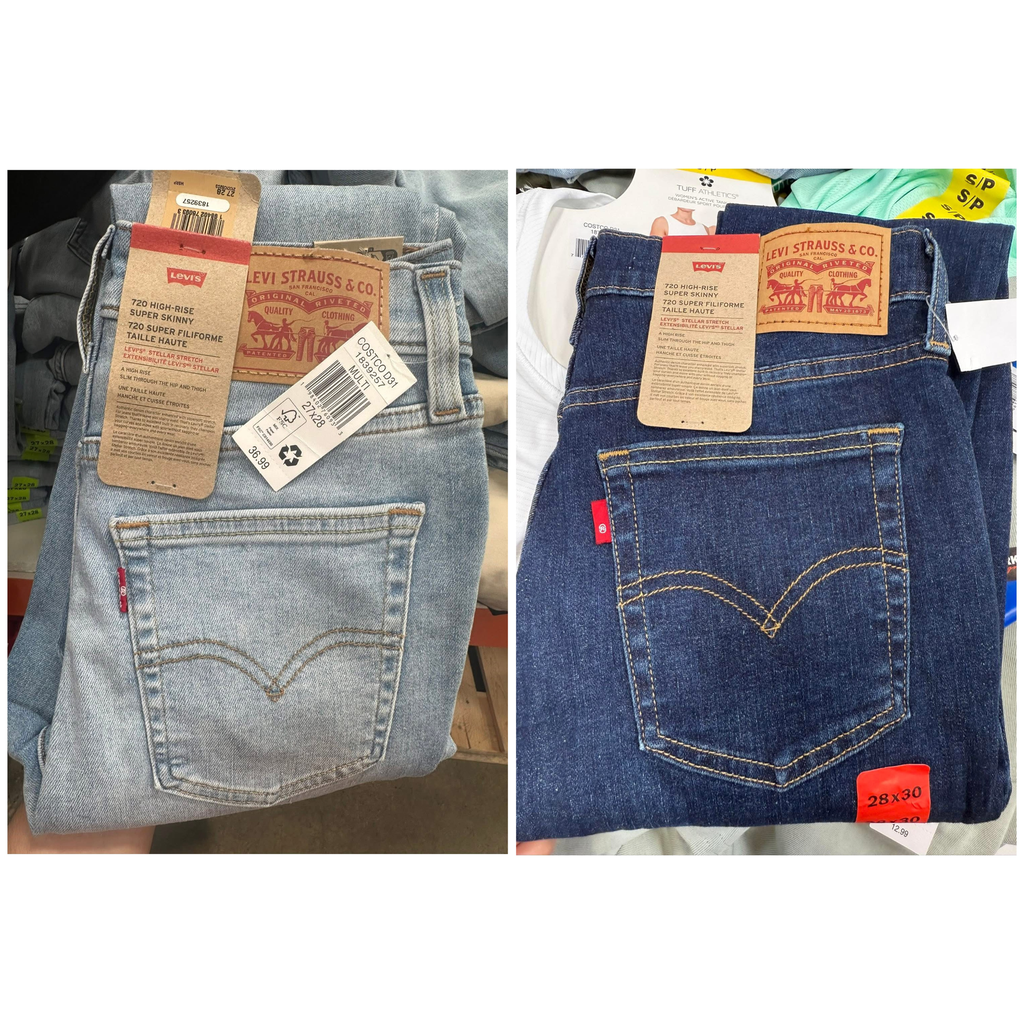 Levis 702 High Rise Super Skinny Jeans  (Dark Denim, 27)