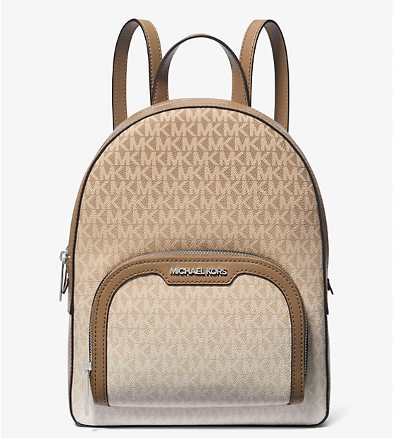 MK Jaycee Medium Ombré Signature Logo Backpack