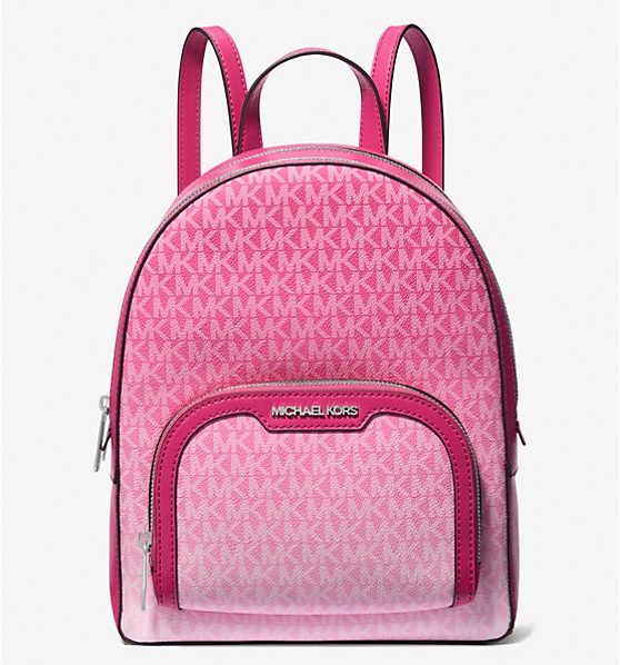 MK Jaycee Medium Ombré Signature Logo Backpack