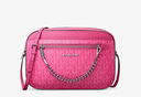 MK Jet Set Large Signature Logo Crossbody Bag