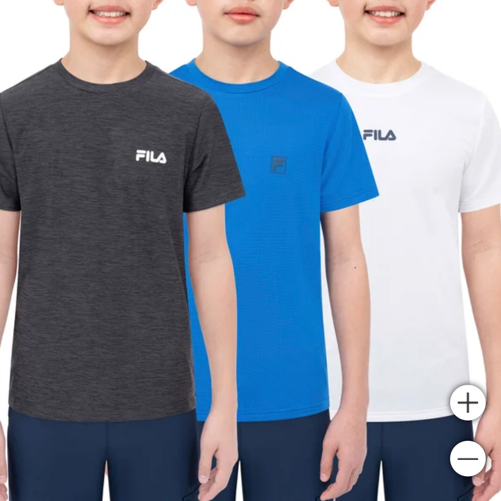 Fila 3PK Tshirt Kids