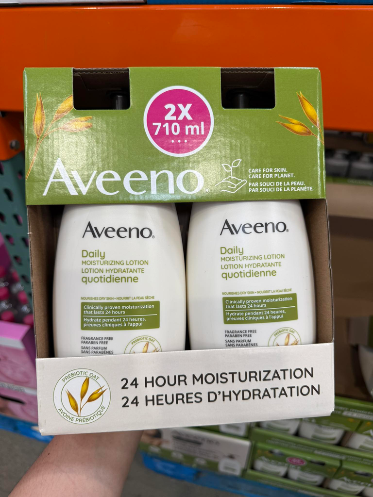 Aveeno Daily Moisturizing Lotion (2 X 710mL)