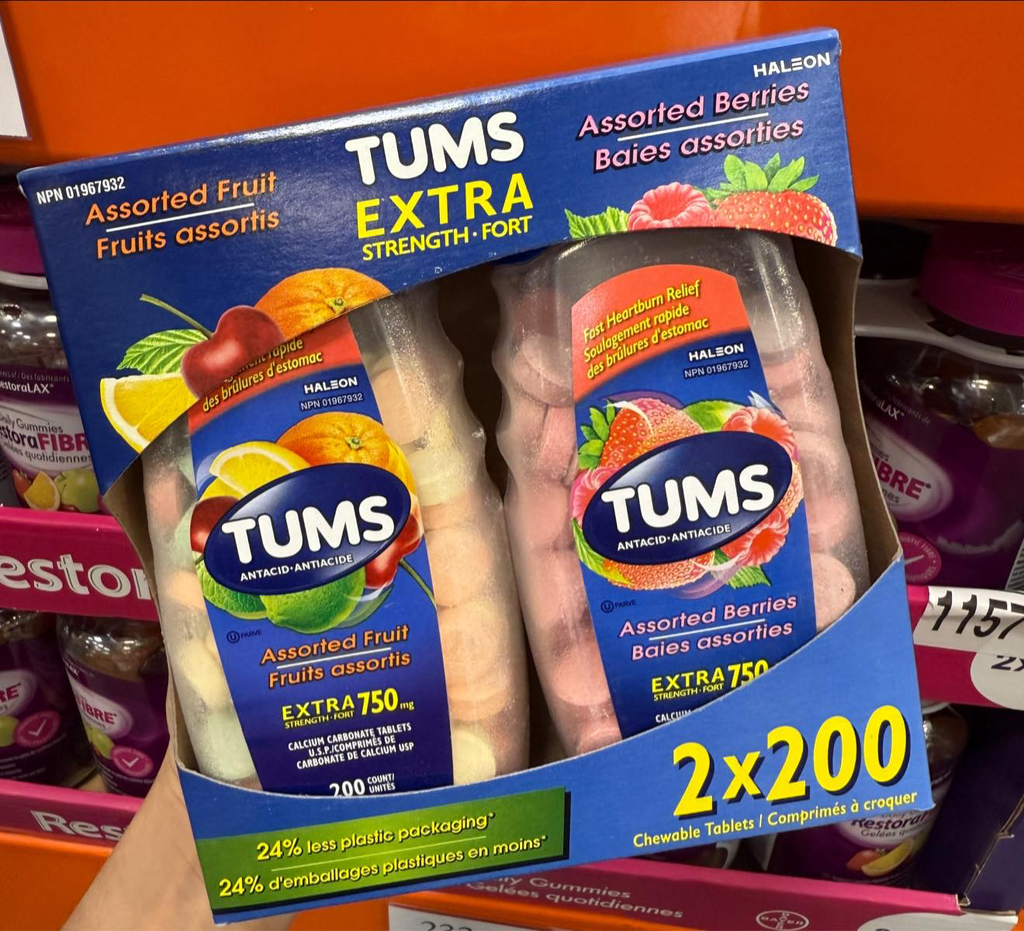 Tums Extra Strenght