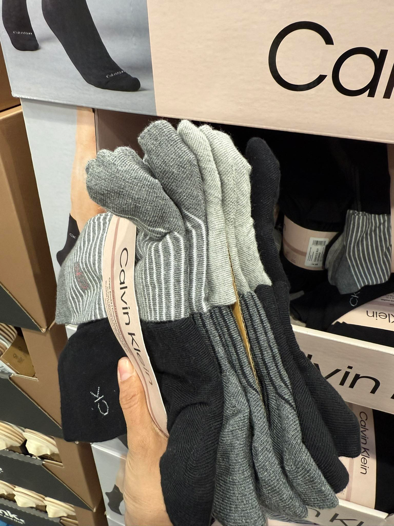 CK Casual Crew Socks Womens