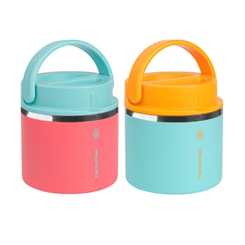 ThermoFlask 590ml Insulated Food Jar 2 Pack (Pink)