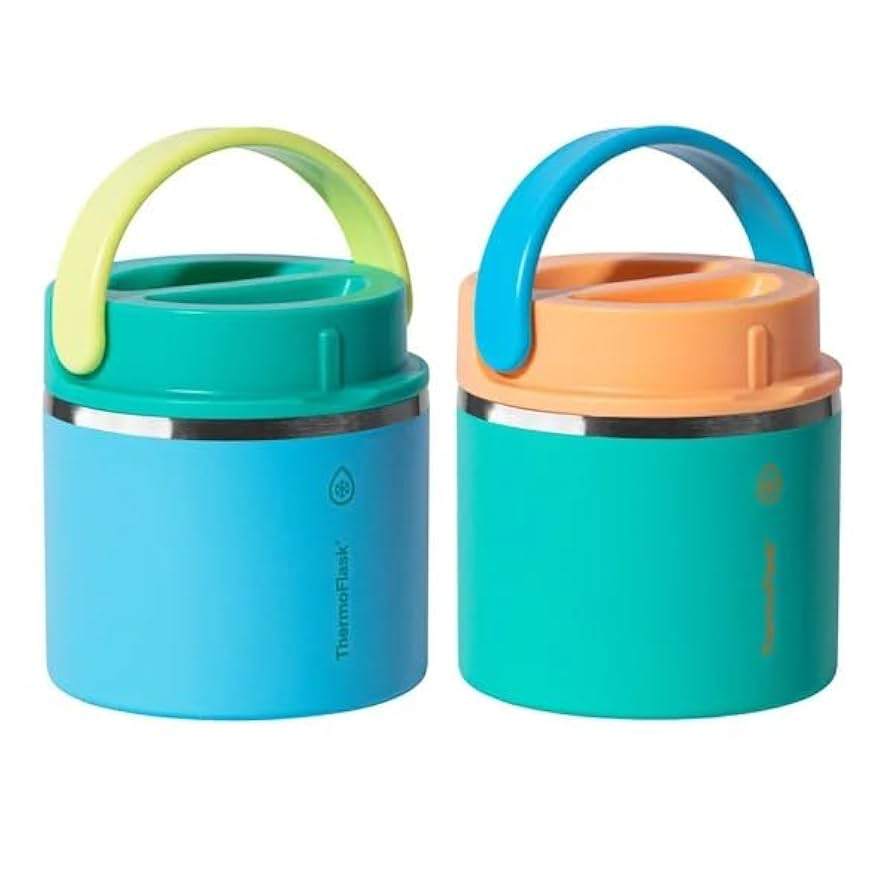 ThermoFlask 590ml Insulated Food Jar 2 Pack