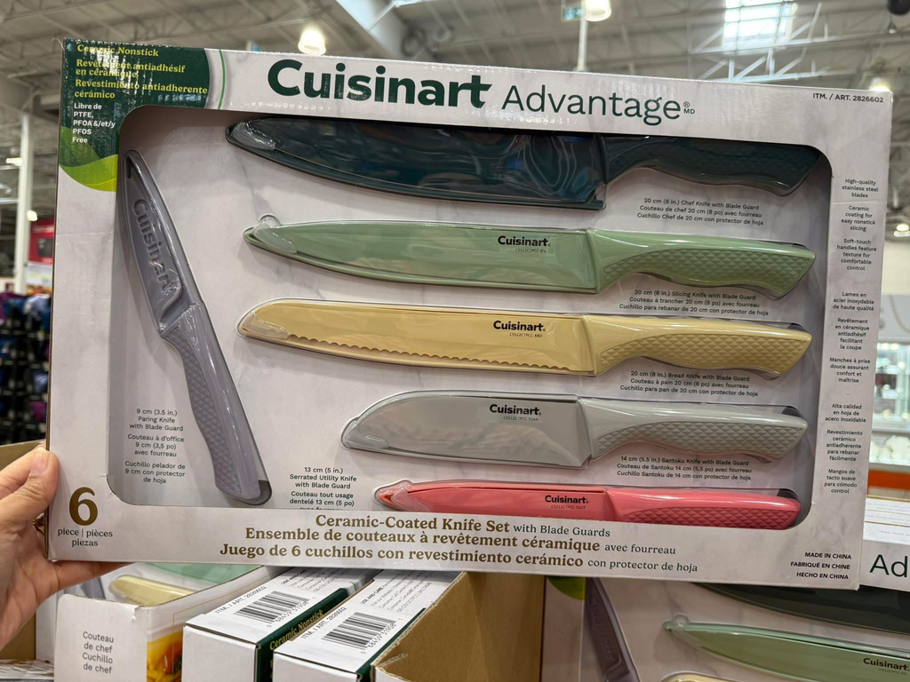 Cuisinart Ceramic Coated Knife Set
