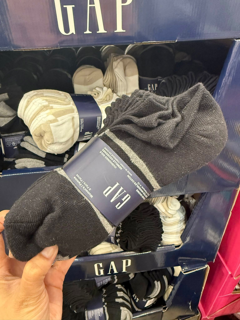 Gap No Show Socks (Black)