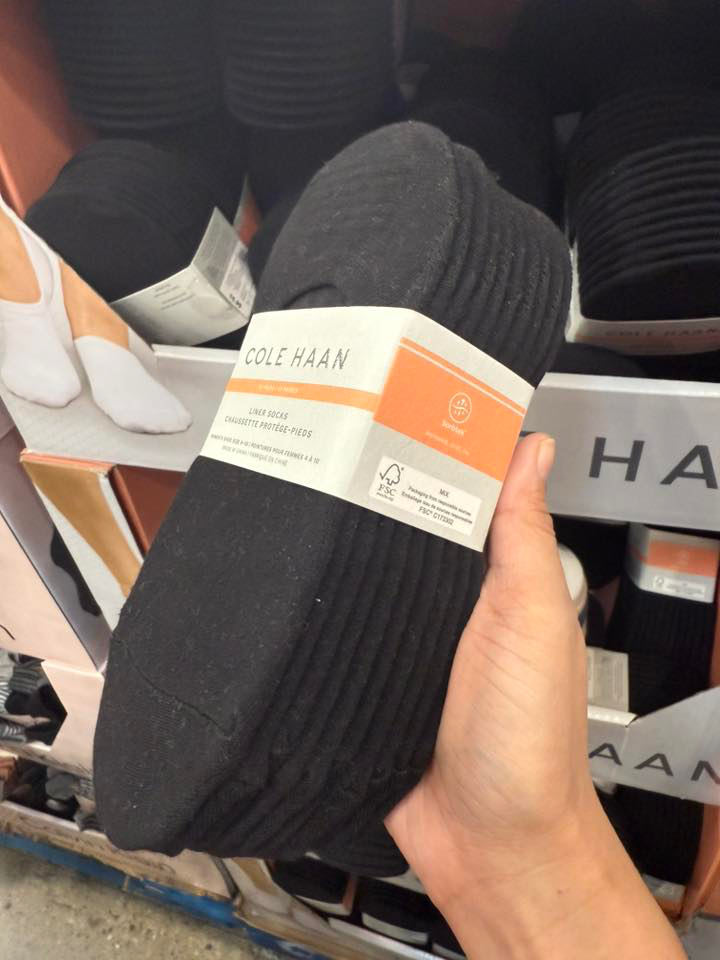 Cole Haan Liner Socks 10pk Womans (Black)