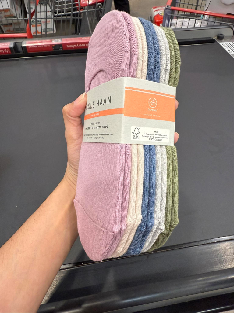 Cole Haan Liner Socks 10pk Womans