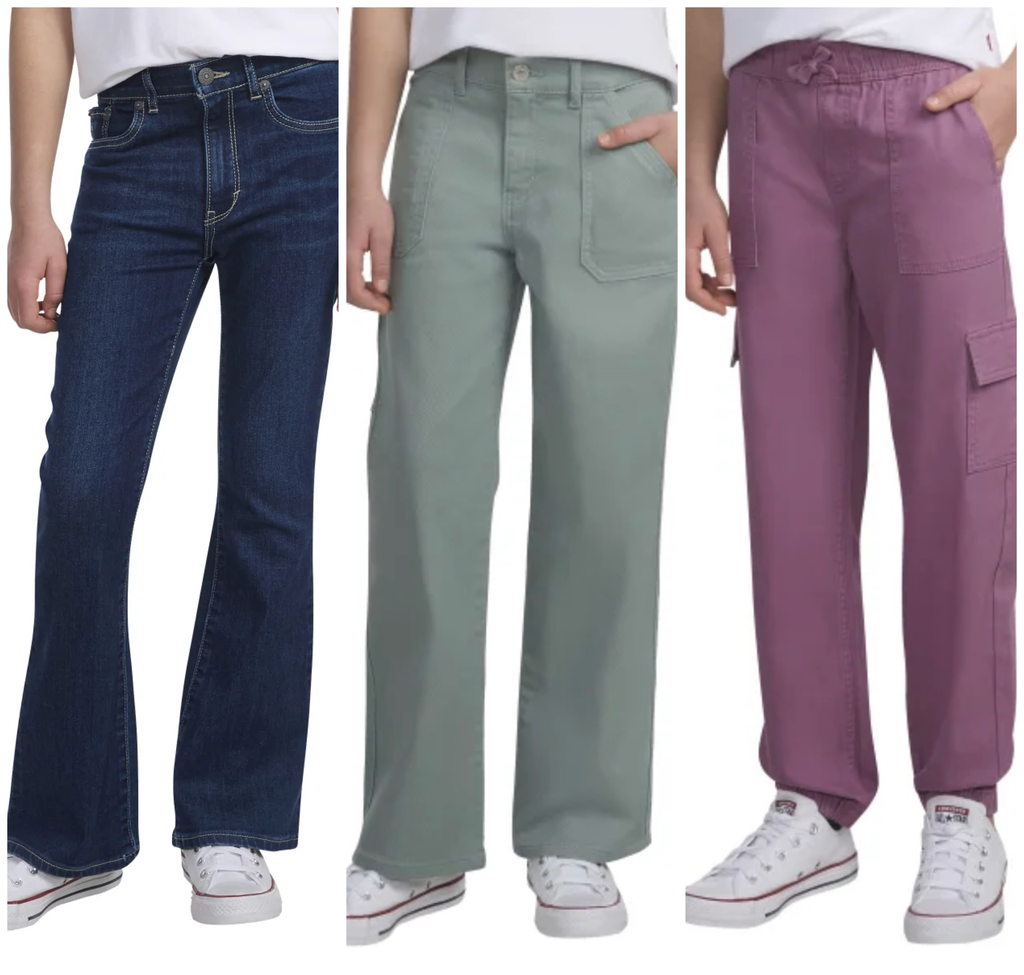 Levi’s Girls Pants (Purple, 12)