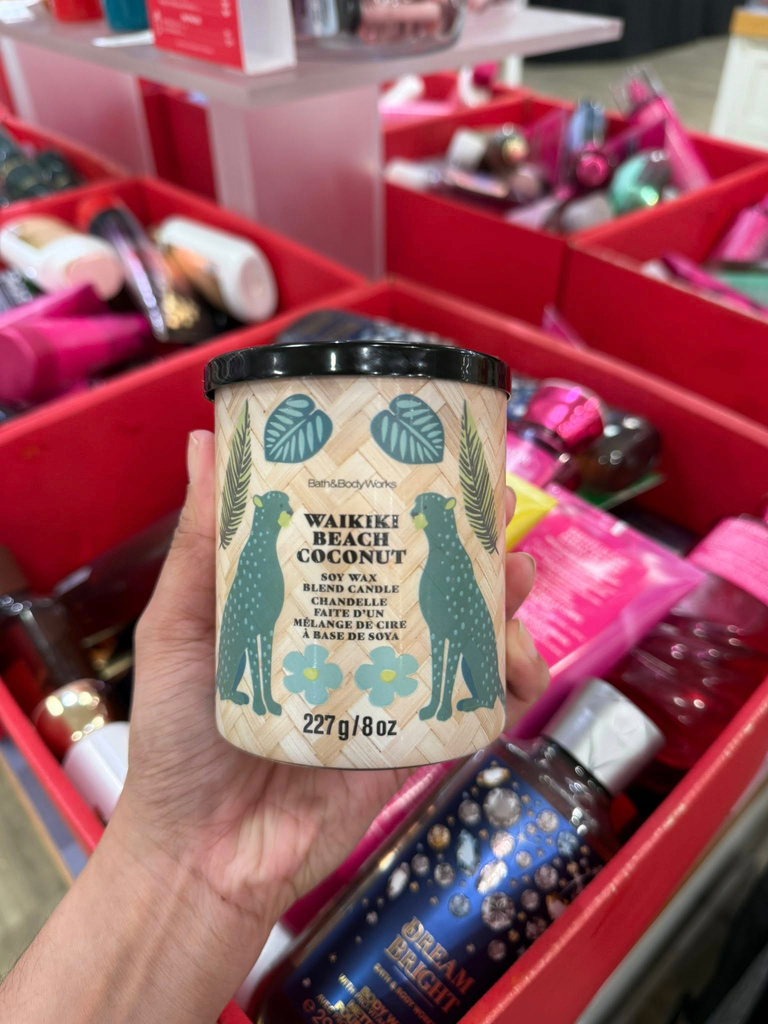 Single Wick Candles (Waikiki Beach)