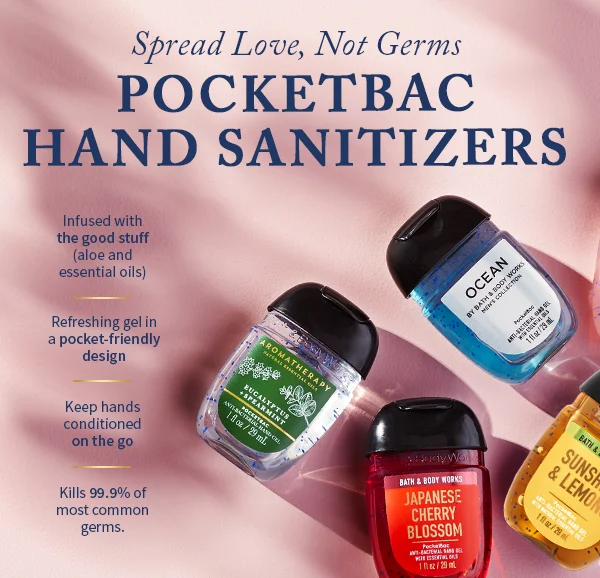 Pocketbac Hand Sanitizer (Japanese Cherry Blossom)