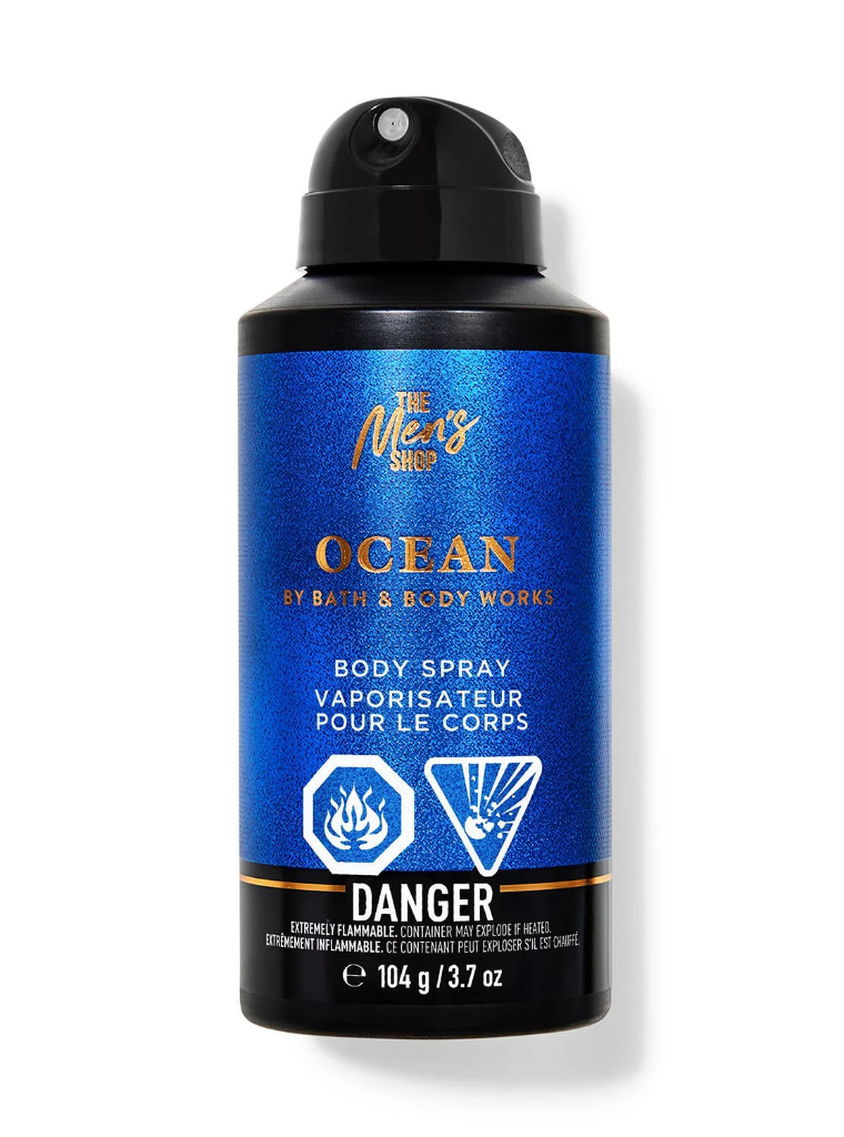 Ocean Body Spray (DAMAGED PACKAGING)