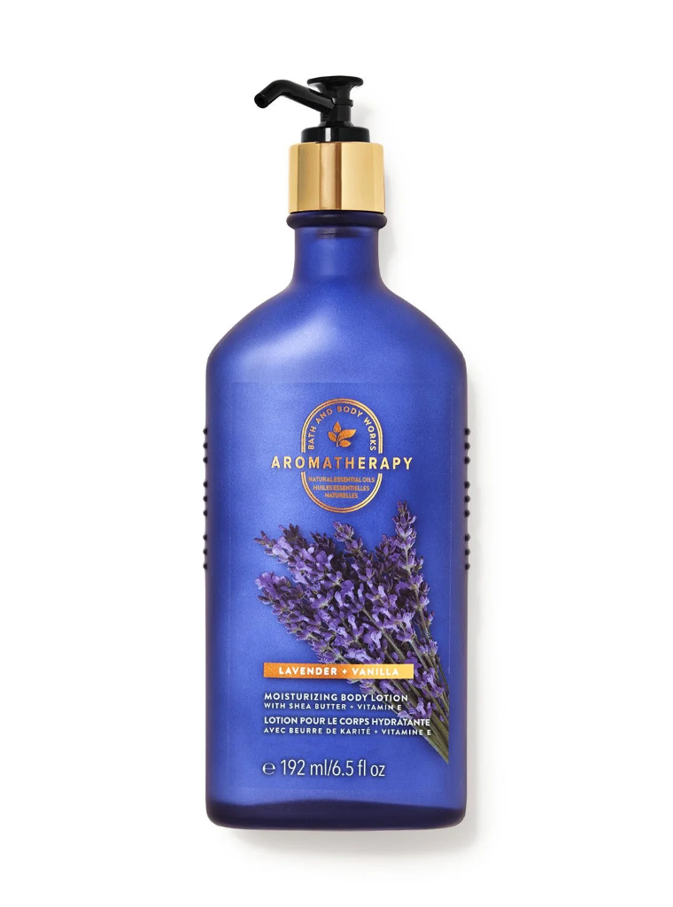 Lavender Vanilla Body Lotion (Glass Bottle)