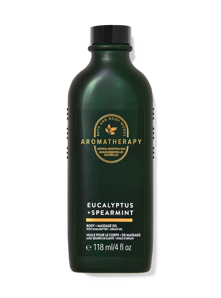 Eucalyptus Spearmint Body Massage Oil (Glass Bottle)
