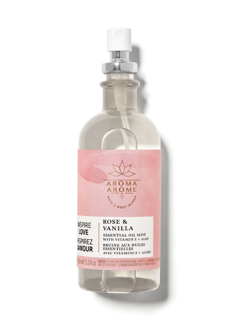 Rose Vanilla Essential Oil Mist 