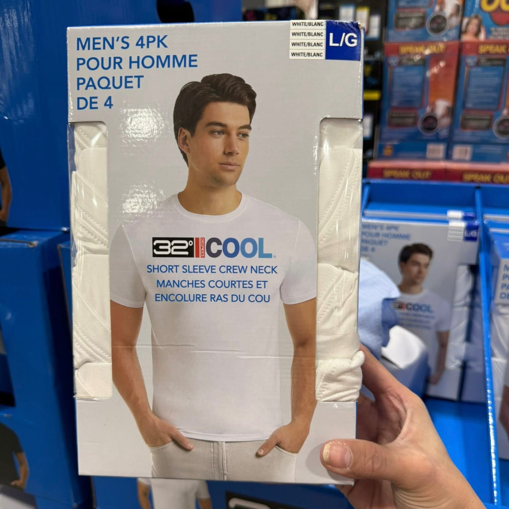 32° Cool Men’s Short Sleeve Crew Neck