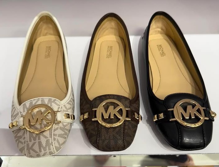 MK Fulton Studded Logo Moccasin